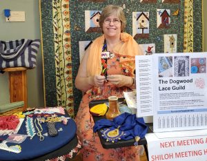 The Dogwood Lace Guild Maker Faire Yearbook Photo