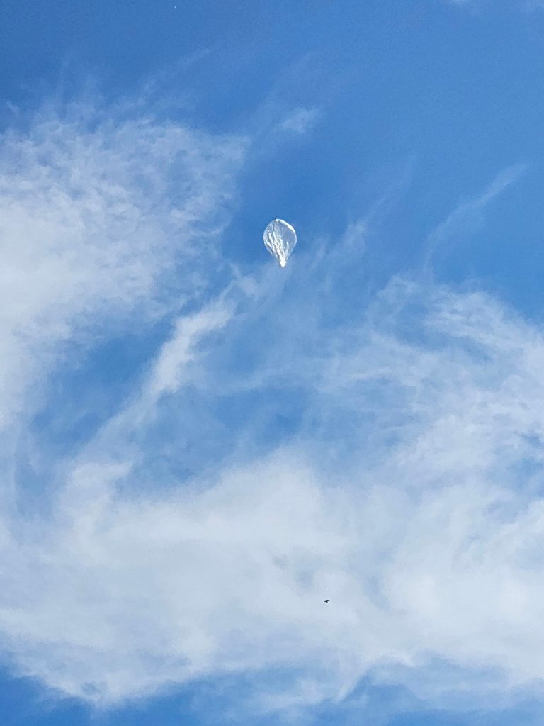 Amateur Radio Ballooning in the SF Bay Area. Additional Photo