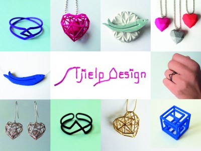 3D printed and lasercut jewellery - Maker Faire Delft