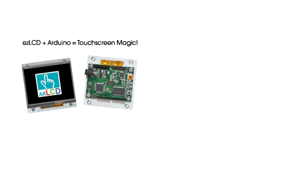 arLCD and prototypes of the ezLCD-5035 - Maker Faire Orange County 2024