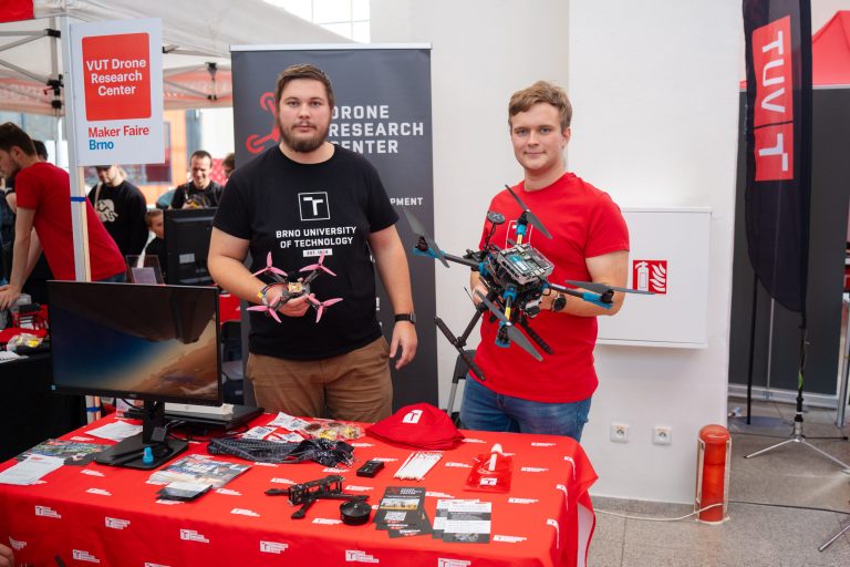 Maker Faire Brno 2024 - brno24_techuniversity-drones