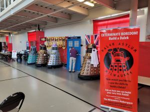 Dalek Asylum Milwaukee Maker Faire Yearbook Photo