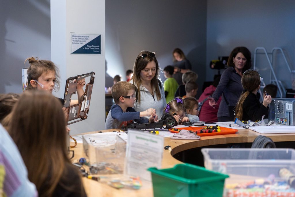 Discovery Lab: Take Apart - Maker Faire Tulsa