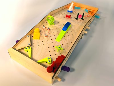 DIY Pinball with Maker tools (laser cutter