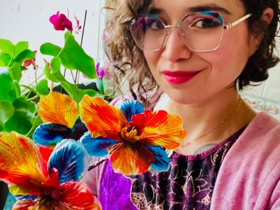 Escultura biopolimérica por Judith CovaSau - Maker Faire cdmx-mexico-city 2024