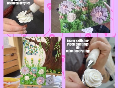 Fable Fashion: Learn how to pipe flowers with Heather! - Maker Faire Pensacola