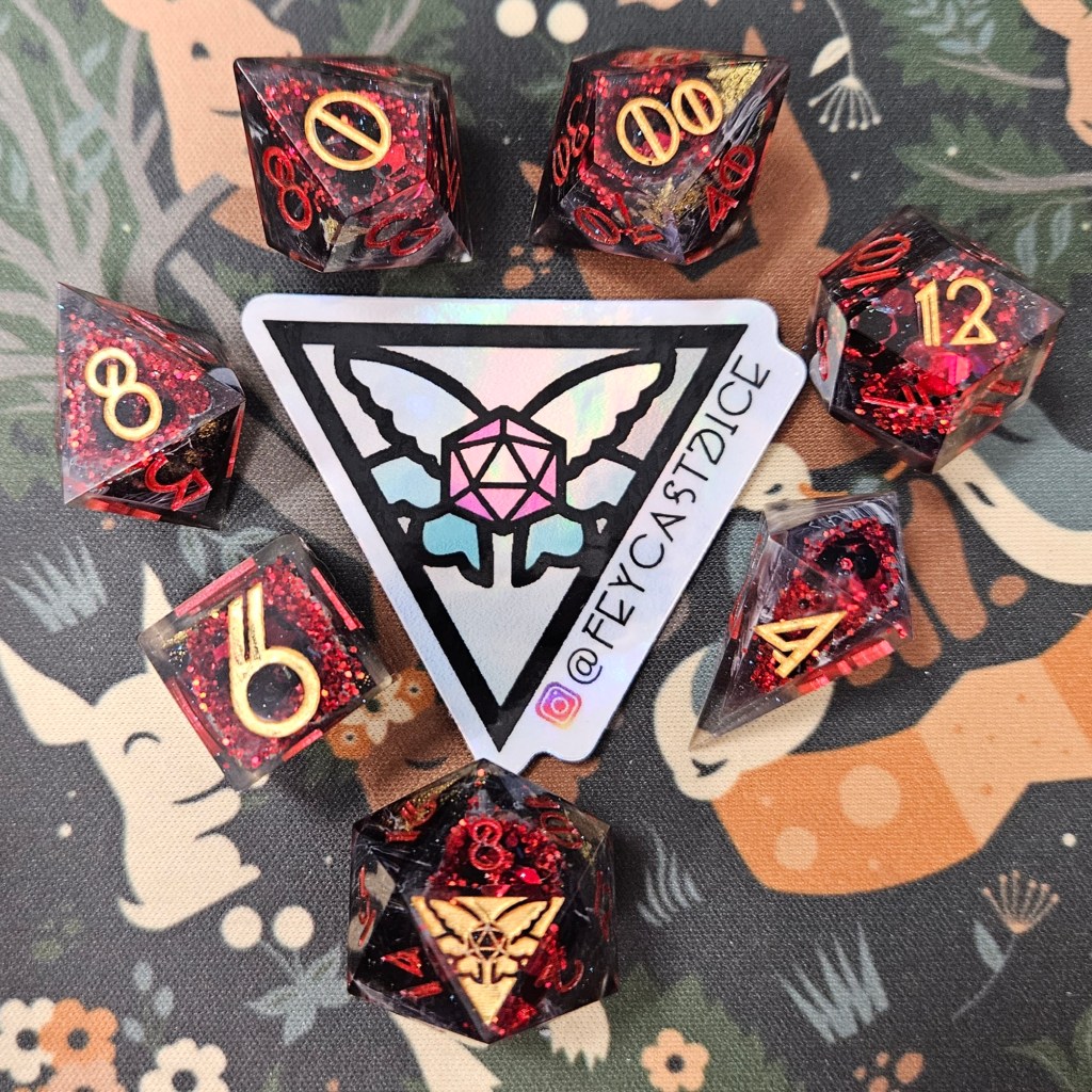 Feycast Dice - Maker Faire Rochester 2024