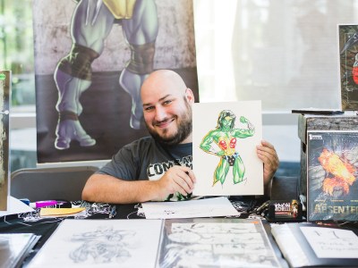 Gavin Michelli Art - Maker Faire Baton Rouge