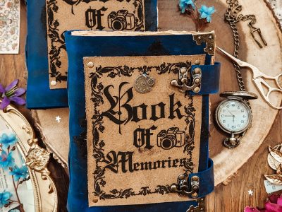 Handmade leather journals and paper - Maker Faire Lynchburg 2024