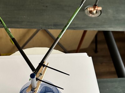 Hardware Store Harmonograph - Maker Faire Lynchburg 2024