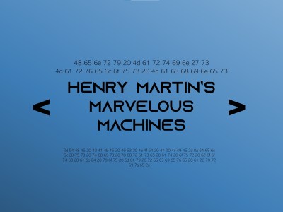 Henry Martin's Marvelous Machines - Maker Faire Sheboygan 2024