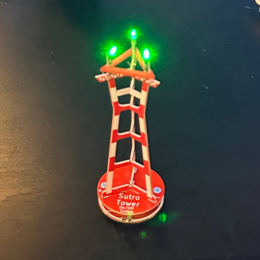 Sutro Tower PCB Art Kit
