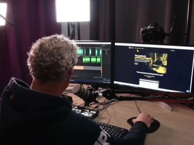 Internet radio- & podcast studio - Maker Faire Eindhoven