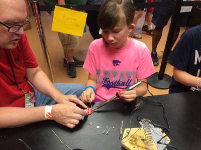 Learn To Solder - Maker Faire Wayne County 2024