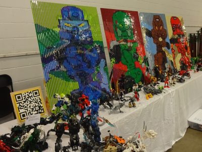 LEGO Fan Display - Maker Faire NoVa 2024