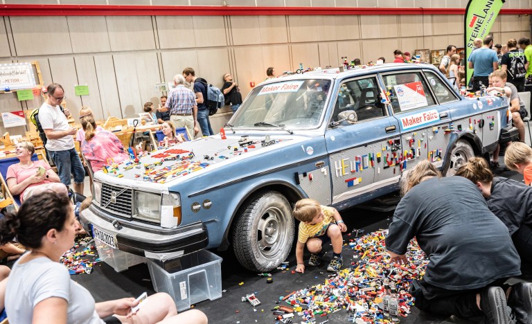 Maker Faire Hannover 2023 - LEGO Volvo Hannover 2023