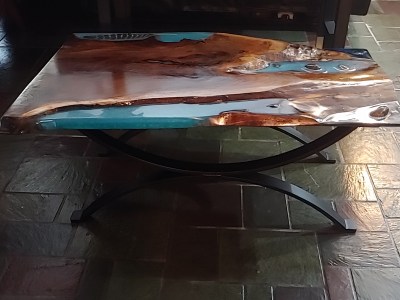 Mark's Handiwork - Live Edge Furniture - Maker Faire Wayne County 2024