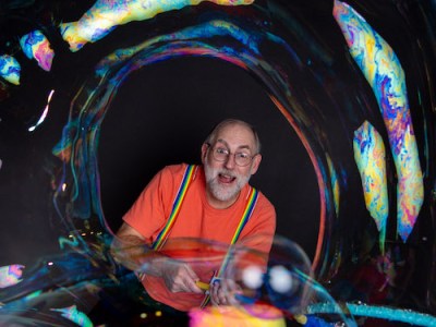 Mega Bubble Man - Maker Faire Syracuse