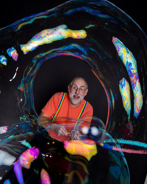 Mega Bubble Man - Maker Faire Syracuse