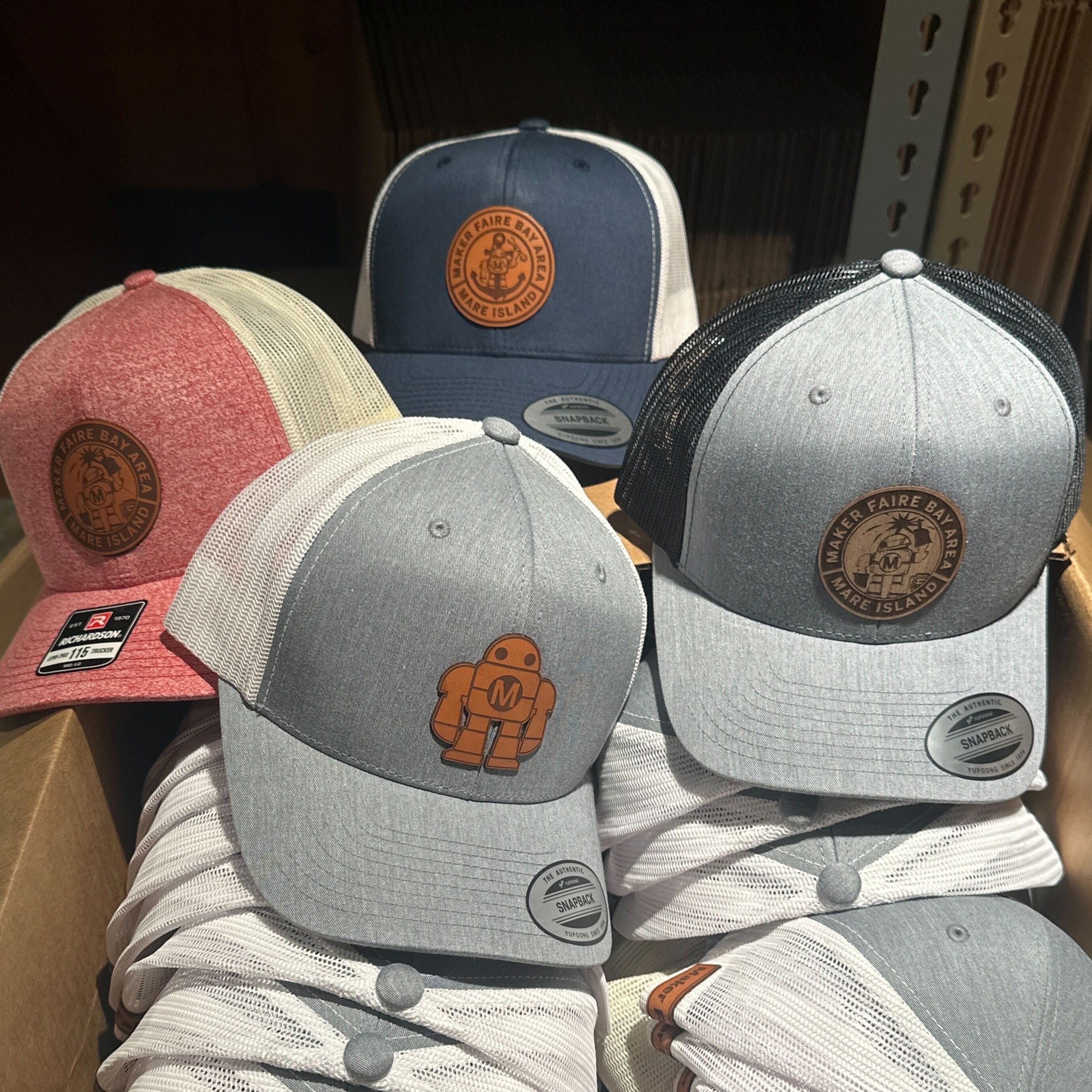 Maker Faire Patch Trucker Hat