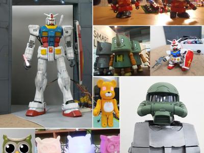 Moving Gunpla & Figure - Maker Faire