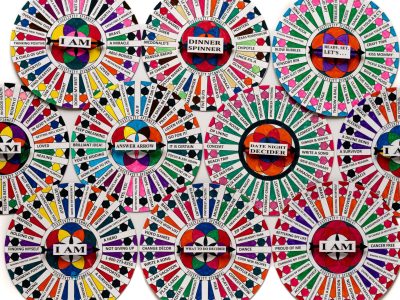 Positivity and Inspiration Spinner Coloring and DIY Art Activity Workshop - Maker Faire Philadelphia 2024