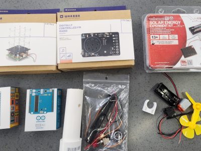 Radioshack Parts and Pieces - Maker Faire NW Arkansas
