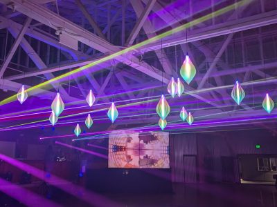 Rainbow Raindrops - Maker Faire Bay Area 2024