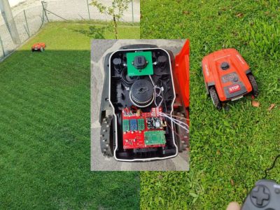 Robot tagliaerba GPS RTK e altri robot - Maker Faire Trieste 2024