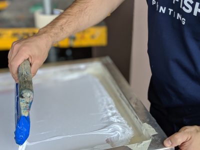 Screen Printing Intro and Live Printed Tees - Maker Faire Rochester