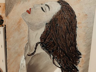 Slikanje reljefnom pastom na platnu - Maker Faire Sarajevo