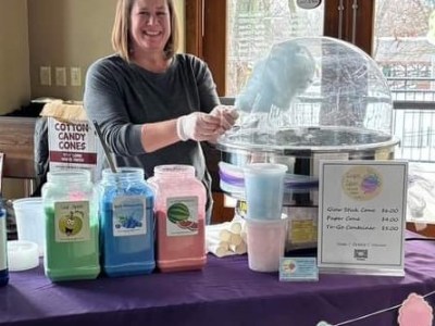 Sugar Spun Gourmet Cotton Candy - Maker Faire Elkhorn 2024
