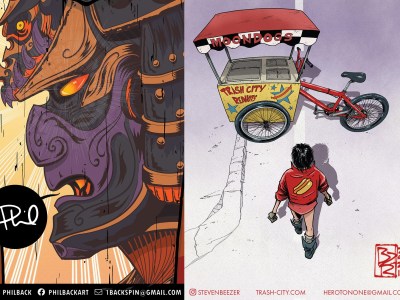 SuperKick74: The Art of Phil Back and Steven Beezer - Maker Faire Louisville