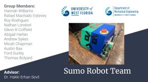 UWF Sumo Robot Team Maker Photo
