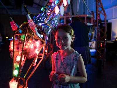 The Electric Giraffe Project - Maker Faire Bay Area