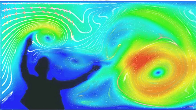 The Immersive Fluid Flow Experience - Maker Faire Milwaukee 2024