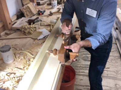 Thomas Jefferson's Poplar Forest: Hand Tool Woodworking - Maker Faire Lynchburg 2024