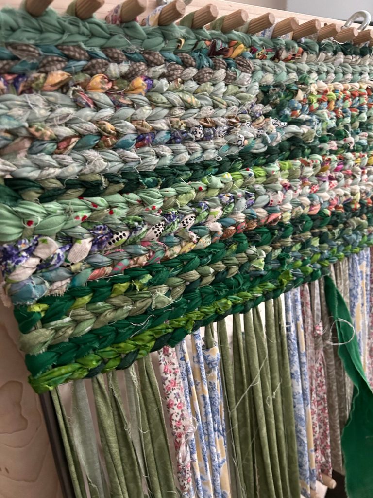 Twine Loom - Learn the process - Maker Faire Syracuse 2024