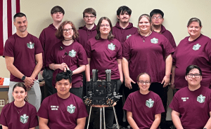 FTC Team 4155 MIT (Muskogee's Innovative Team) Maker Faire Yearbook Photo