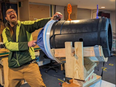 CHAMP Makerspace - Vortex Canon - Maker Faire Wayne County 2024