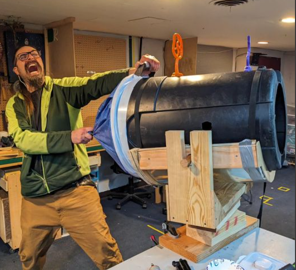 CHAMP Makerspace - Vortex Canon - Maker Faire Wayne County 2024