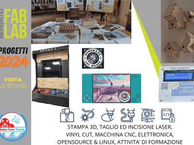 FabLab BERGAMO - Maker Faire Trieste 2024