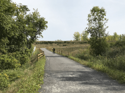 Faire Cycling Transportation via Erie Canal - Morning - Maker Faire Syracuse 2024
