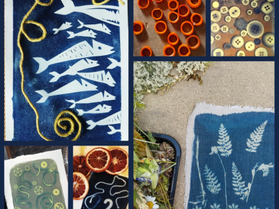 Initiation au cyanotype - Maker Faire Lille 2024