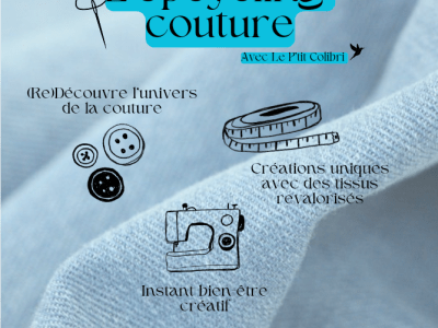 L'Upcycling Couture avec Le P'tit Colibri - Maker Faire France 2024