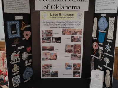 Lacemakers Guild of Oklahoma - Maker Faire Tulsa 2024