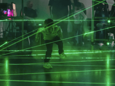 Laser Maze by Benicia Makerspace - Maker Faire Bay Area 2024