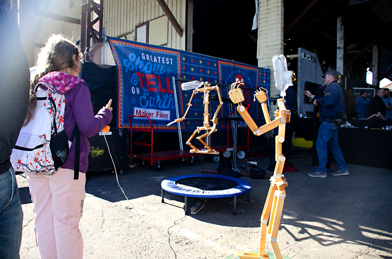 Maker Faire Bay Area 2024 - Posables.  Photo by Juliann Brown
