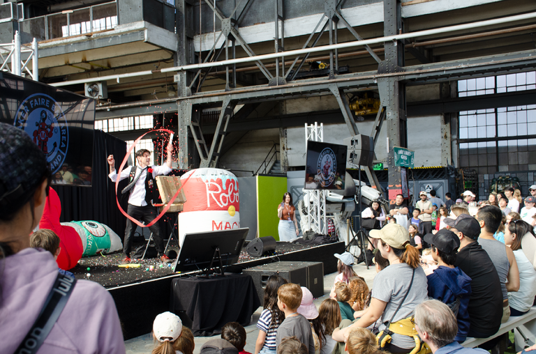 Maker Faire Bay Area 2024 - Mario the Maker Magician.  Photo by Juliann Brown