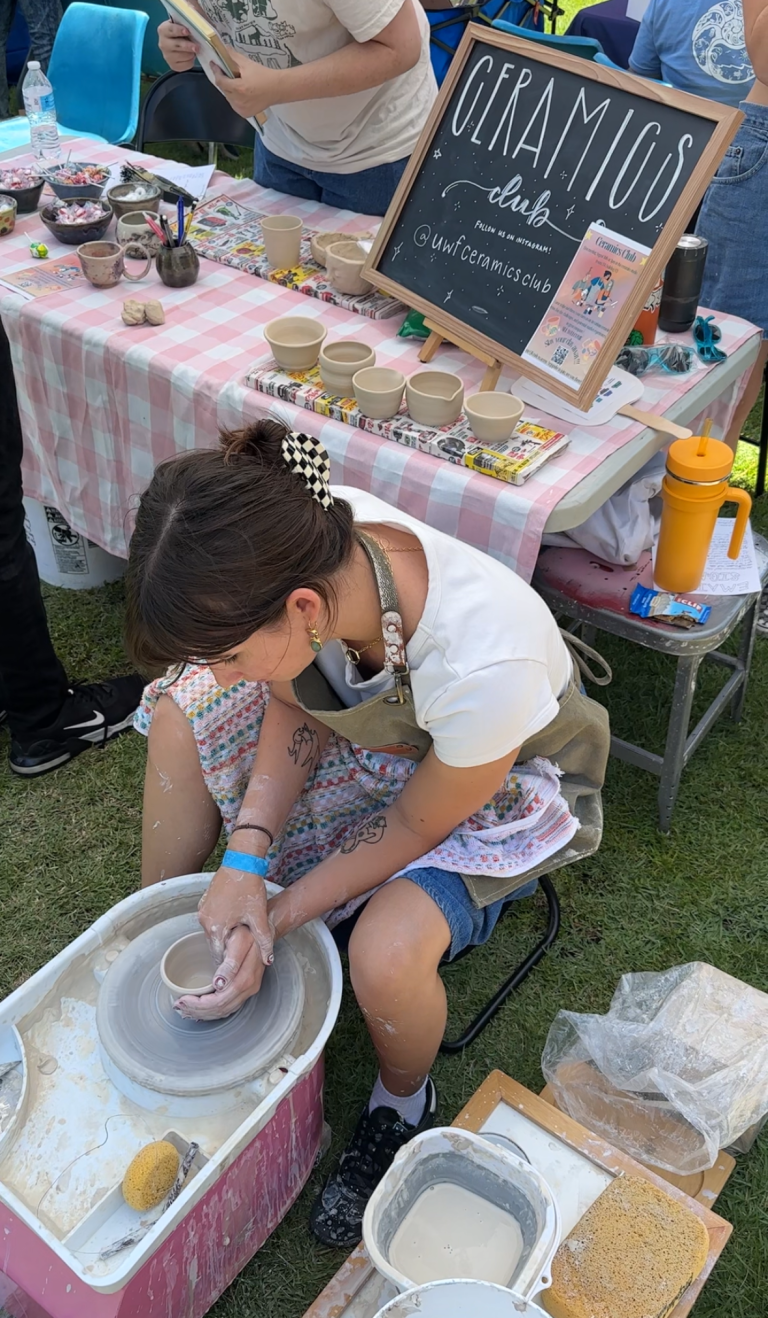 UWF Ceramics Club - Maker Faire Pensacola 2024